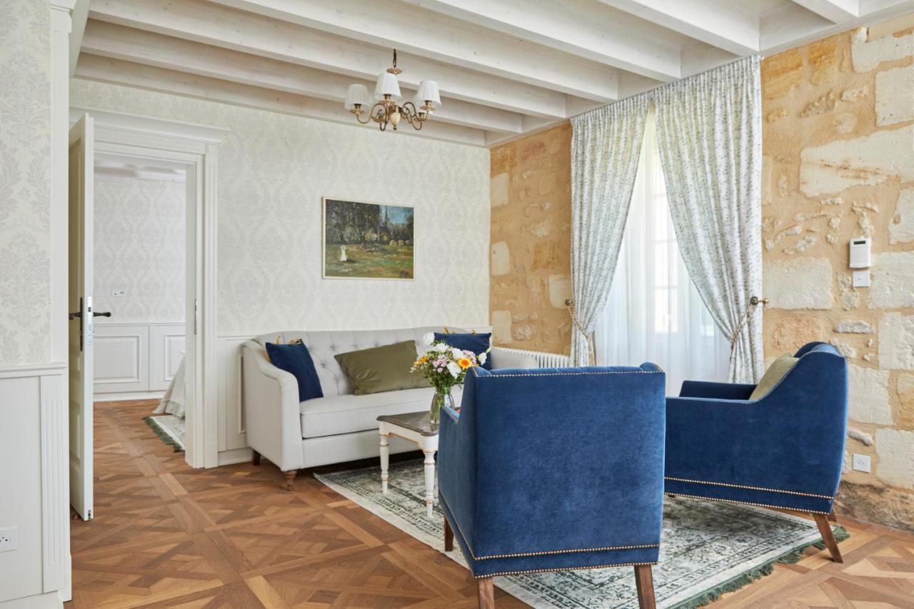 Chateau De Clotte & Suites Les Salles-de-Castillon Esterno foto