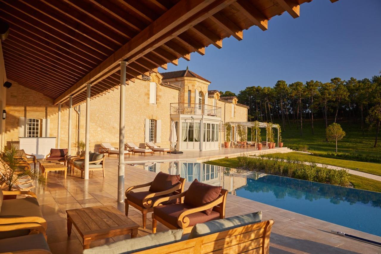 Chateau De Clotte & Suites Les Salles-de-Castillon Esterno foto