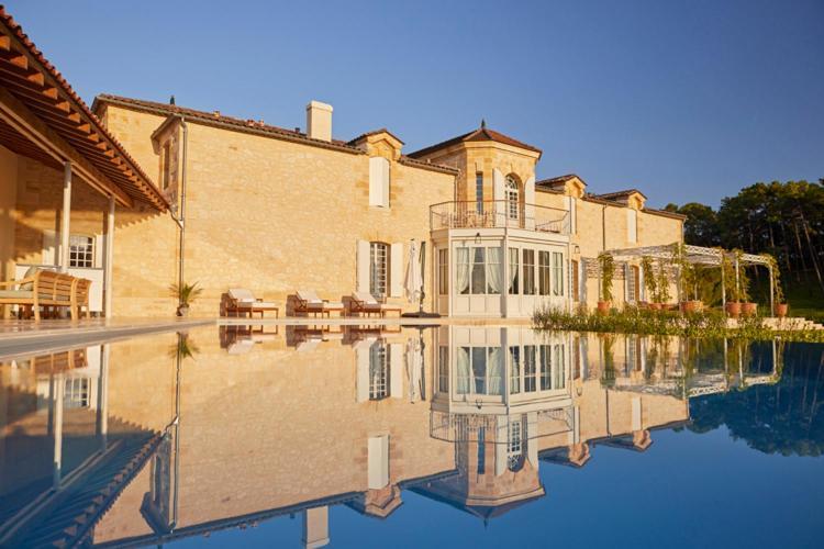 Chateau De Clotte & Suites Les Salles-de-Castillon Esterno foto